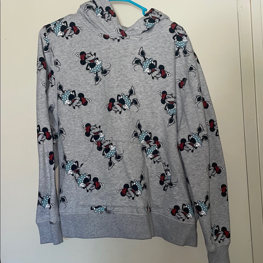 Disney Minnie Mouse Gray Hoodie